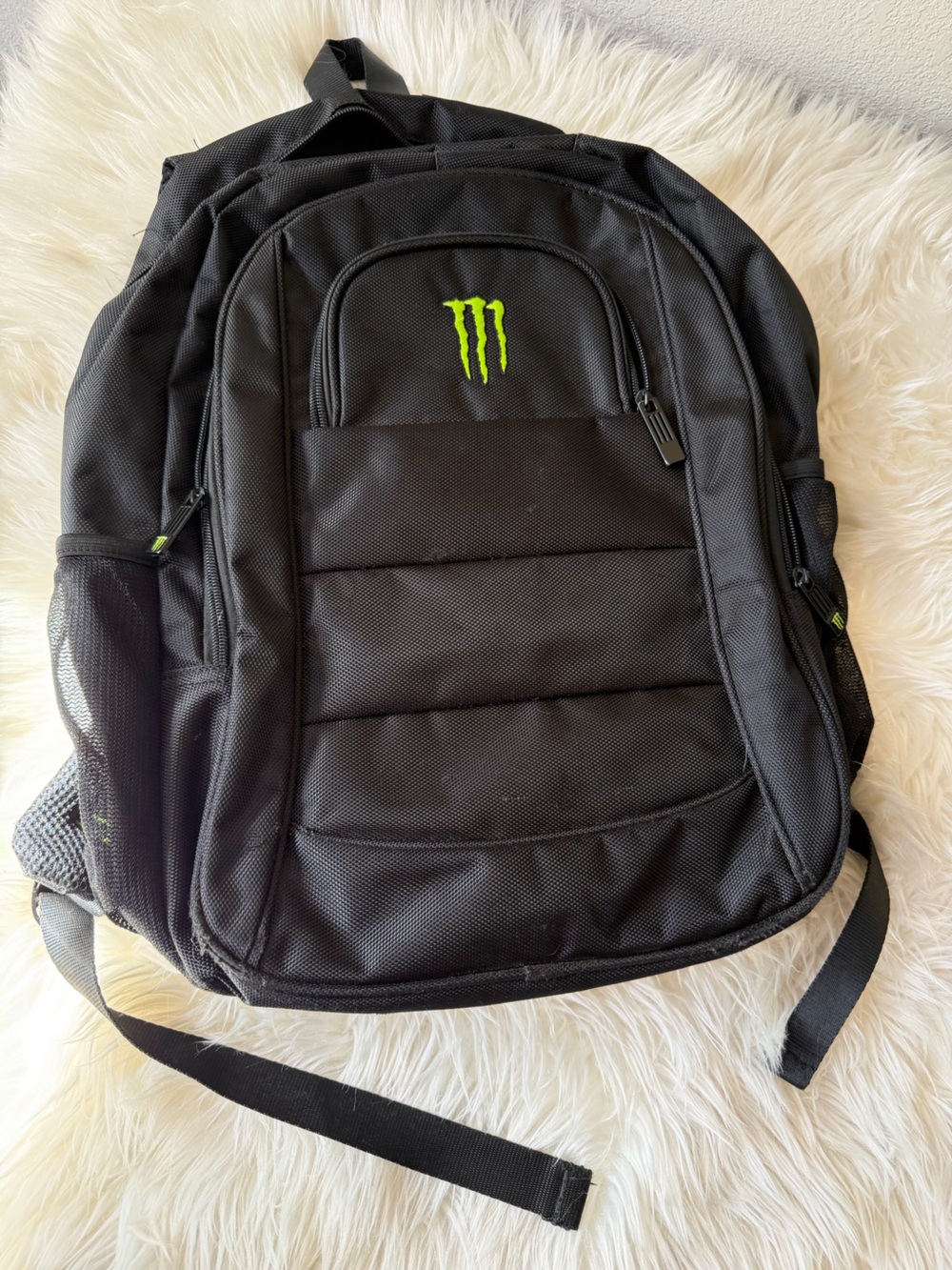 Monster energy drink backpack